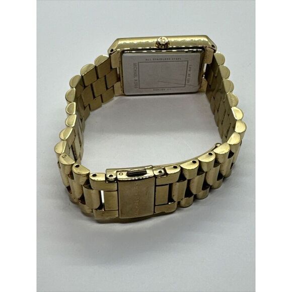 Michael Kors Nash MK3286 Unisex Gold Stainless Steel Analog Dial Watch JNA870 main image 5